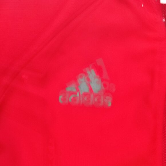 Adidas Condivo 16 training jacket red with grey stripes men's size M - Picture 6 of 11